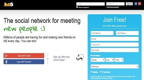 free online dating social networking site